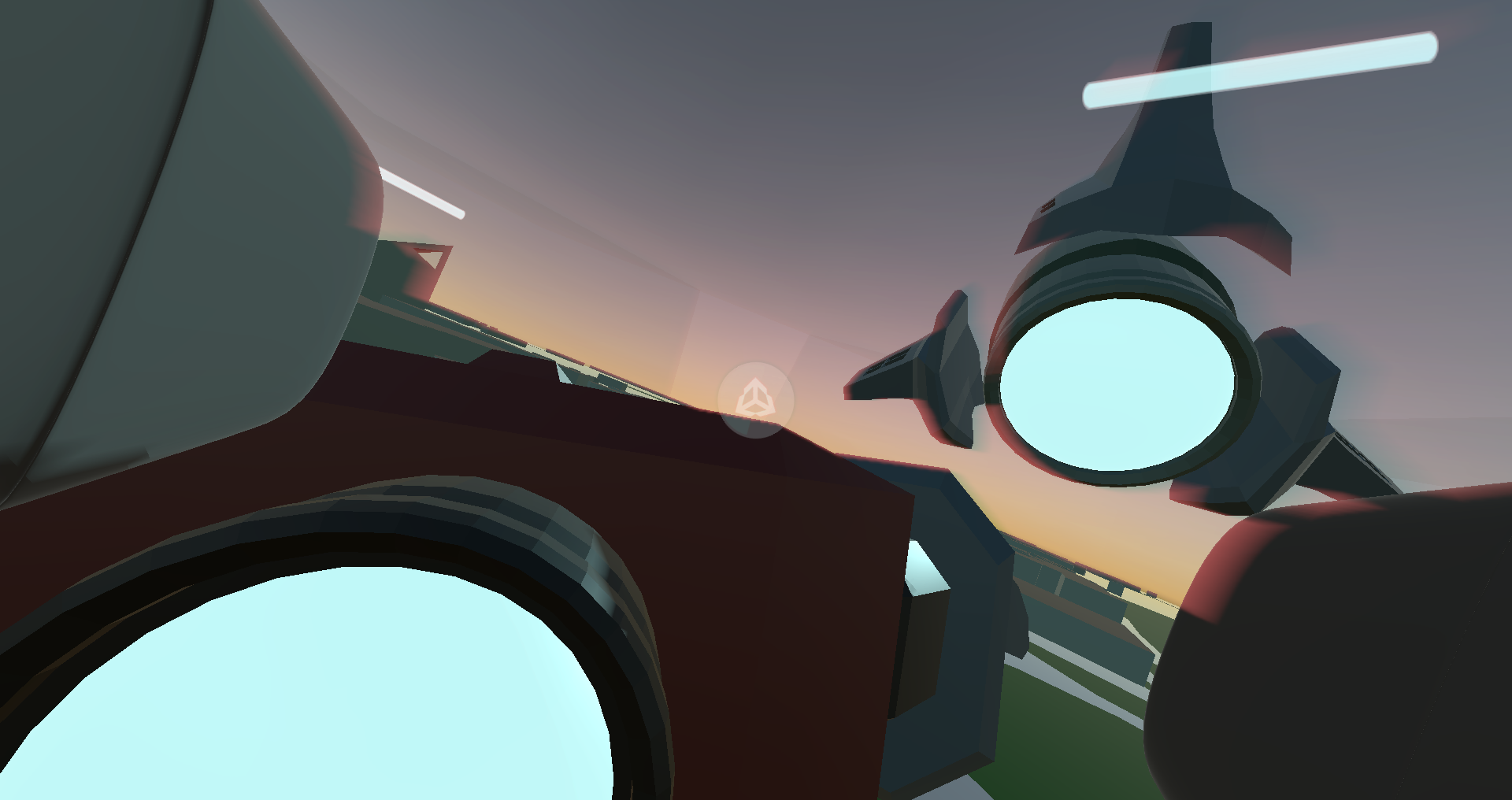 Non-VR grabbed